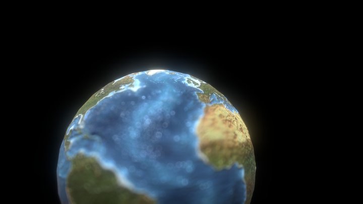 Planet earth 3D Model