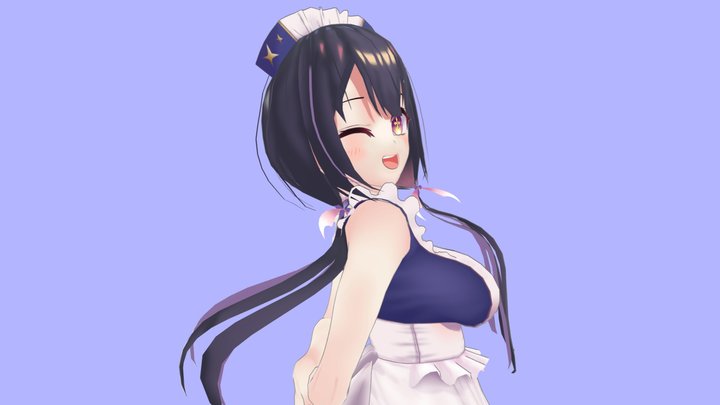 Hina Misora 3D Model