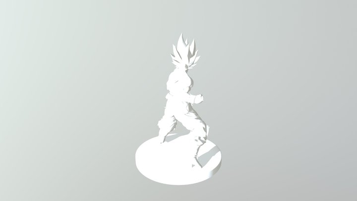 Goku 3D Model