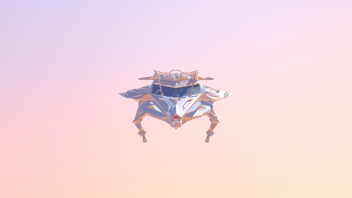 spaceship sci-fi 3D Model