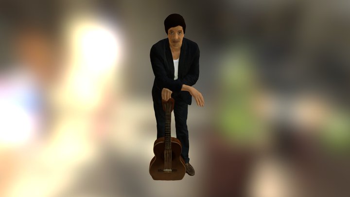 James guitar 3D Model
