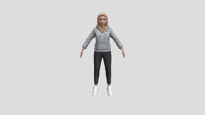 Avatar Ega Safira 3D Model