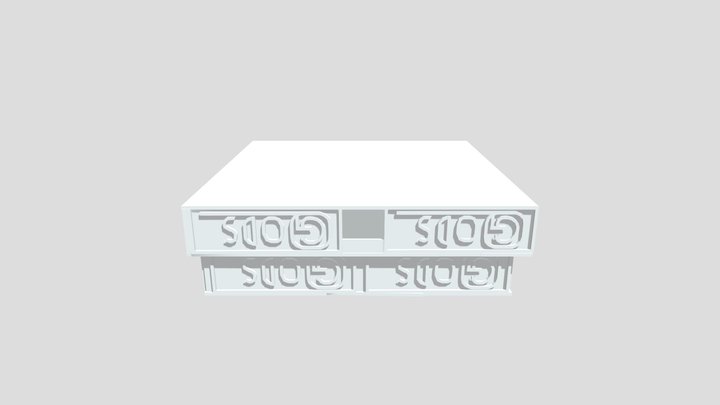 Wierd temple thing 3D Model