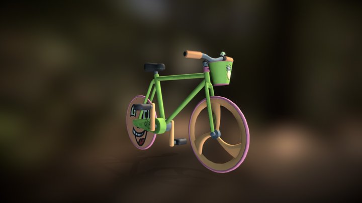 Bicicleta de paseo 3D Model