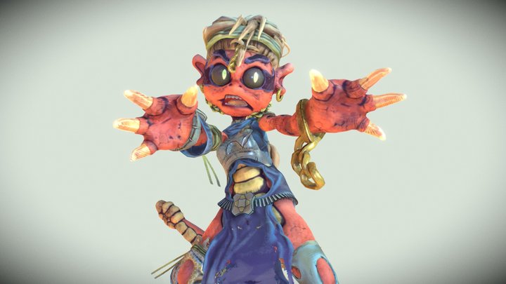 Molly Yolkeree 3D Model