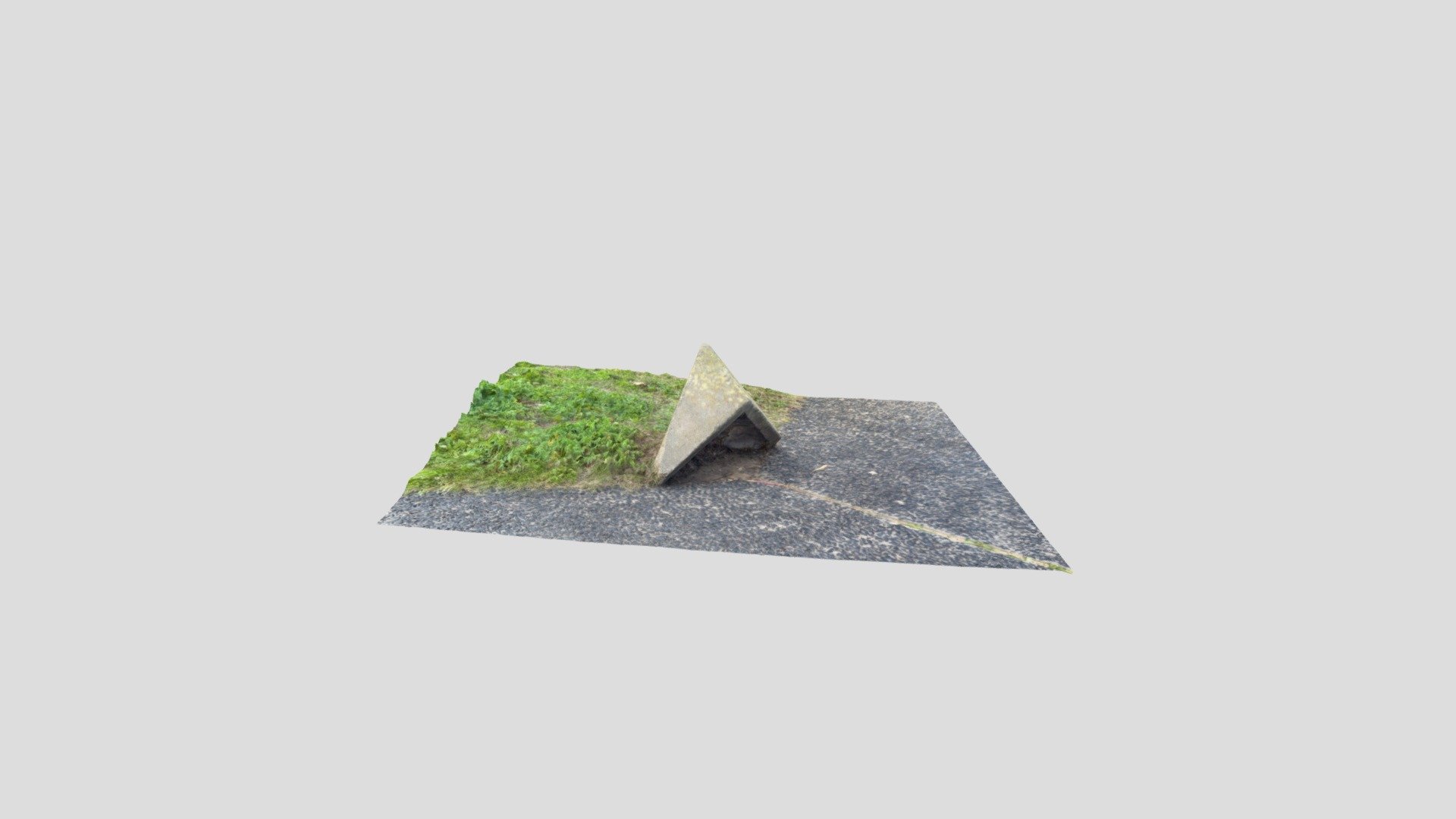 Corner Of A Road - Download Free 3D model by dmatkov [1490991] - Sketchfab