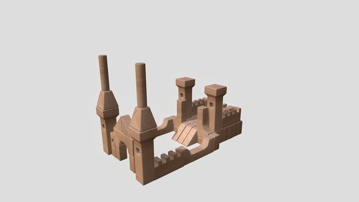 Week7_castle_chasse_wilson_3057 3D Model