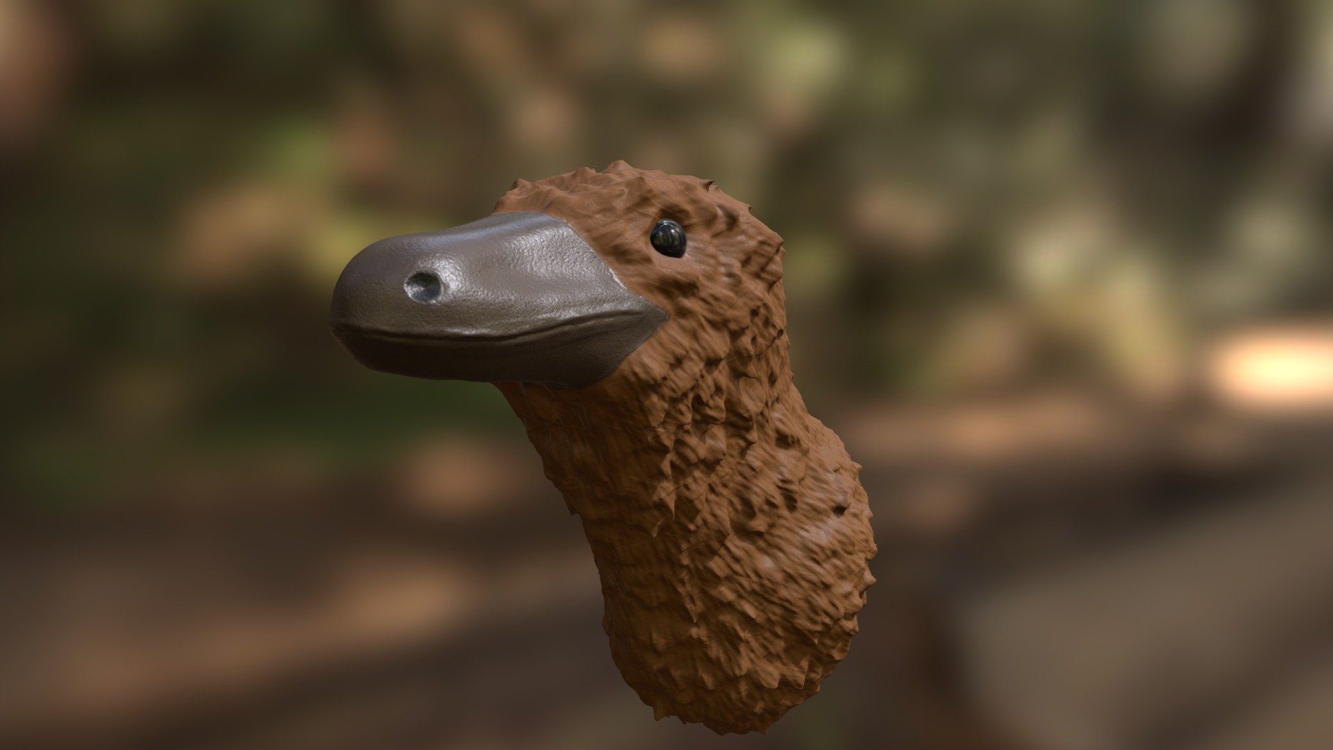 Dakota Raptor Head (Platypus color)