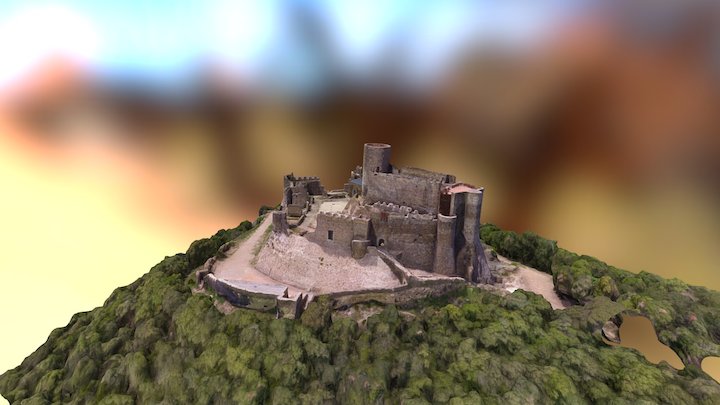 Castell de Montsoriu 3D Model