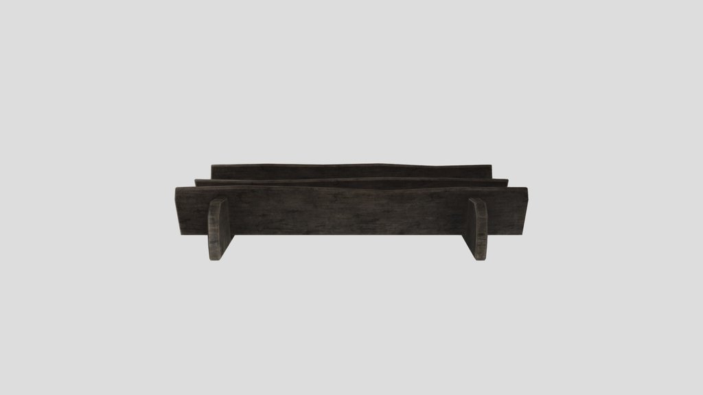 Wooden Shelving Unit