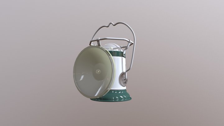 Lab Final - Lamp 3D Model