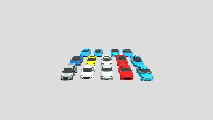 Player Vehicles - Car Driving Simulator Drift – Modello 3D gratuito STL