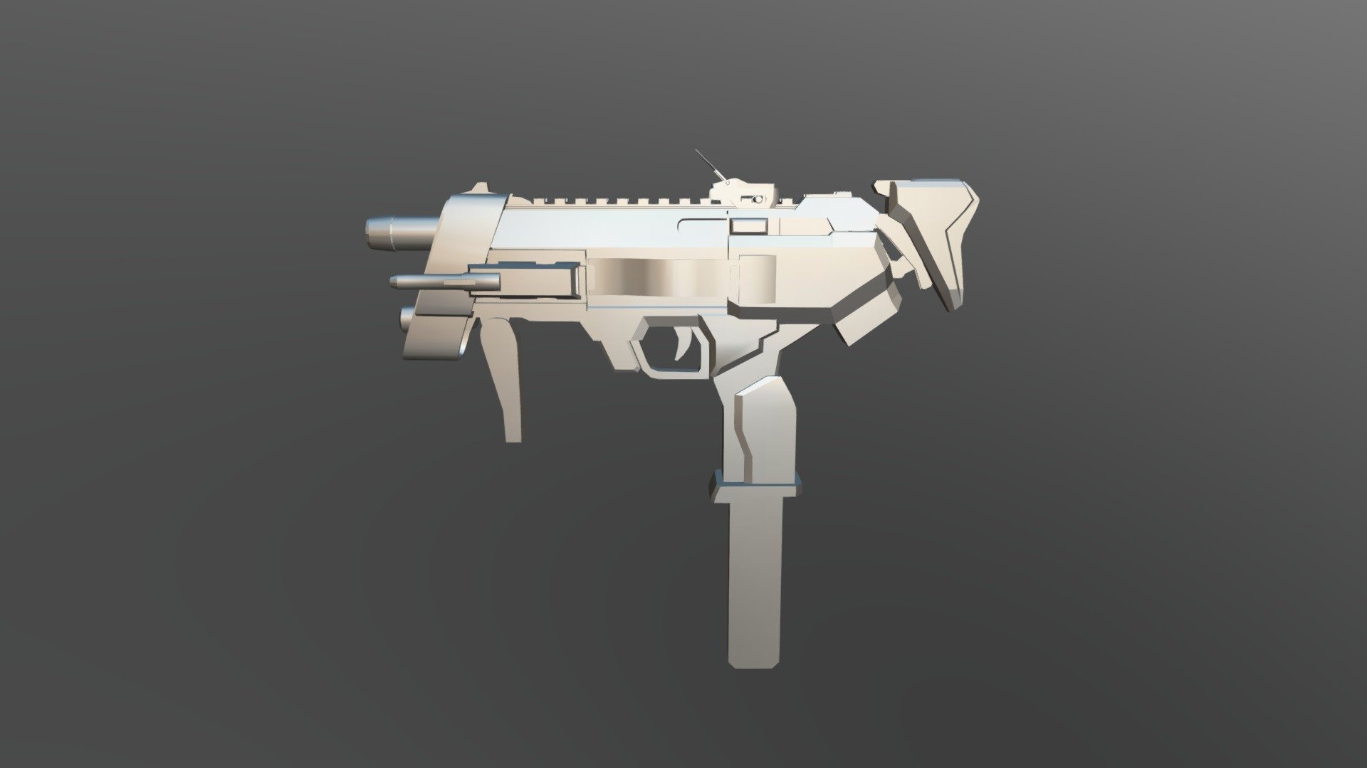 Sombra Weapon WIP 3D model by Szymon Wilczynski (Jelonek54) [14934f4