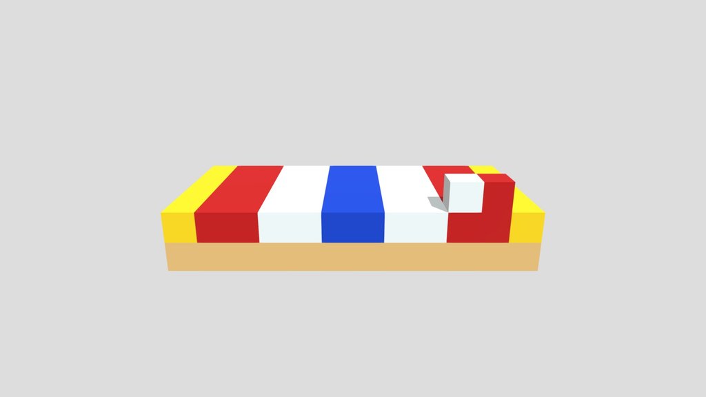 Beach Towel - Voxel 32x32