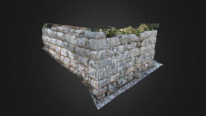 Τείχη Αρχαίας Τεύθιδος - Δημητσάνα 3D Model