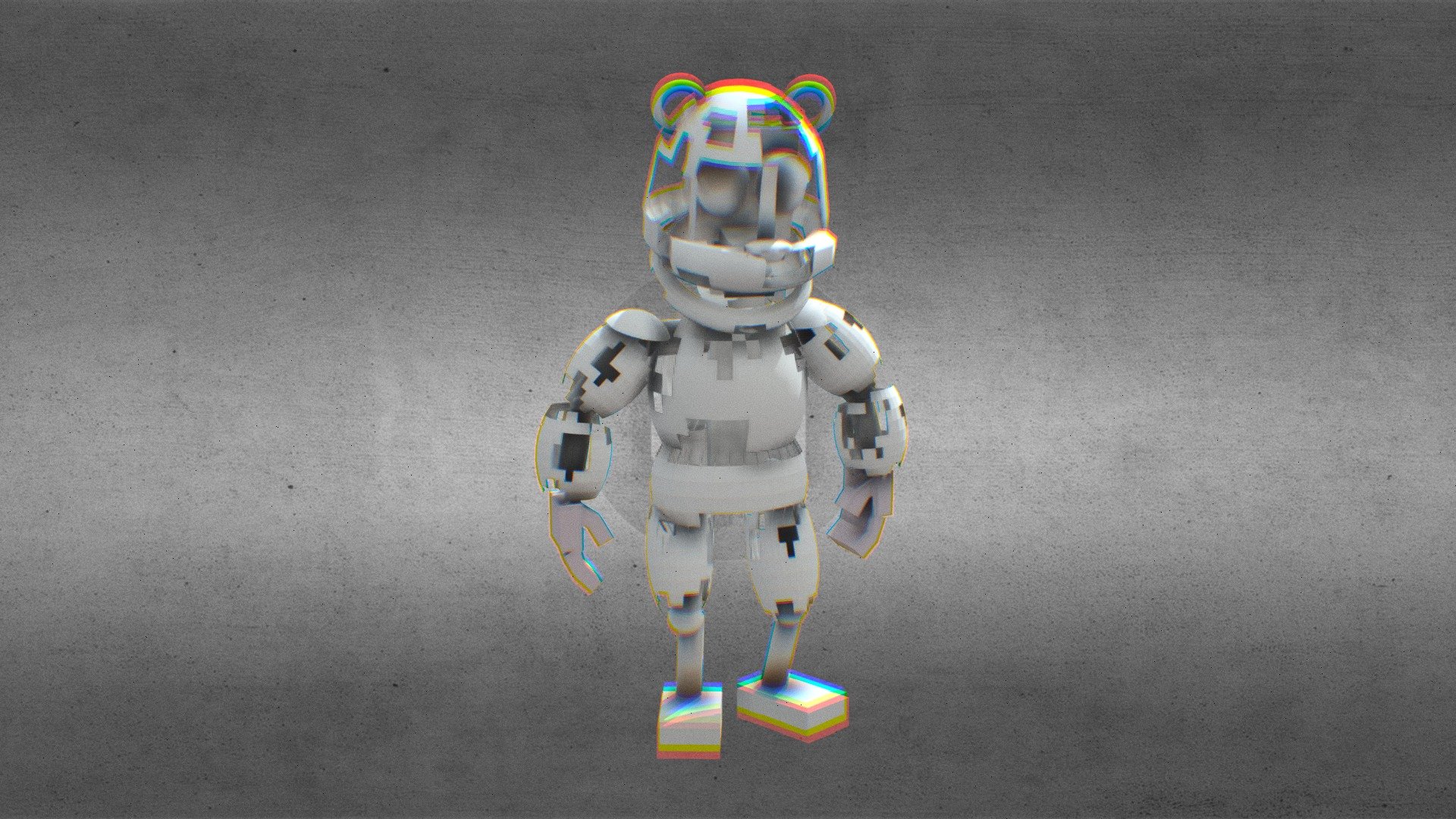 W.RED BEAR - Download Free 3D model by www.thaicon [1495be9] - Sketchfab