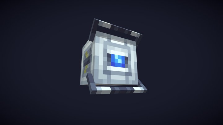 Minecraft Wheatley 3D Model