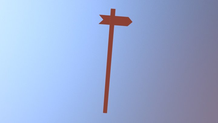road sign 3D Model