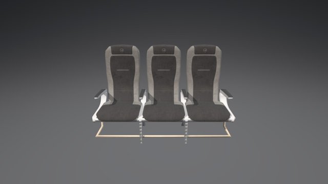 320 chairs 3D Model