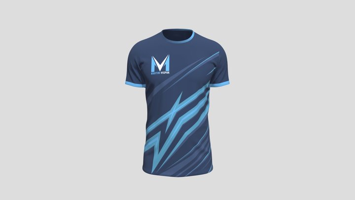 T-SHIRT-MAN-ITEMCODE (4001TS) 3D VIRTUAL 3D Model
