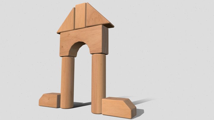 Block 3D Model