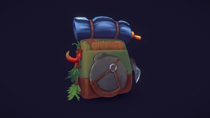 Traveling Cook! 3D Model
