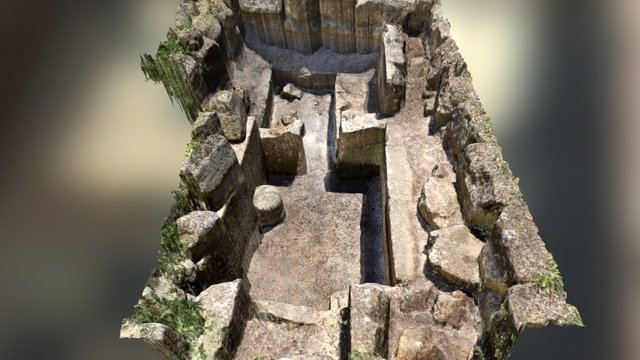 Etruscan Tomb 3D Model
