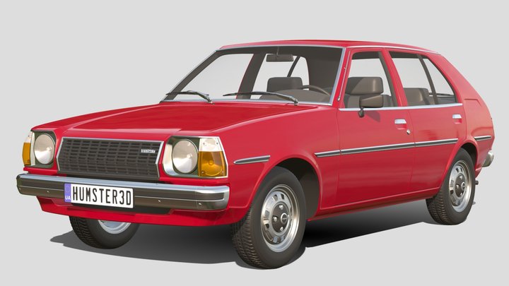 1978 Mazda 323 – Modelo 3D gratuito STL