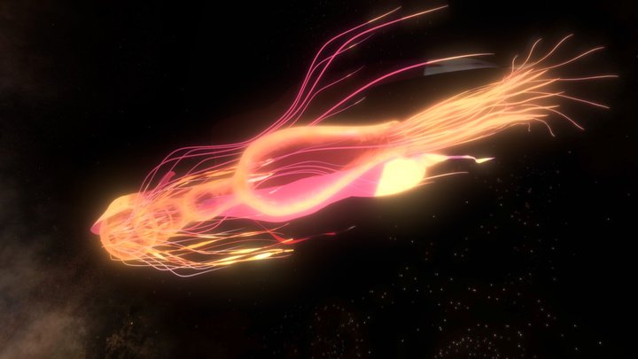 Cosmic. Creature 3D Model