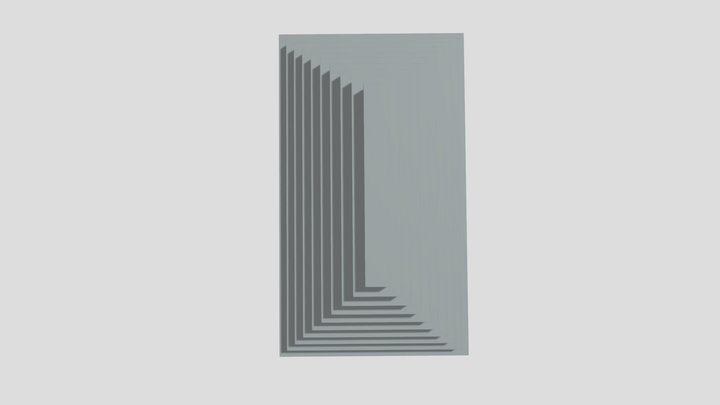 Dikdörtgen Piramit 3D Model