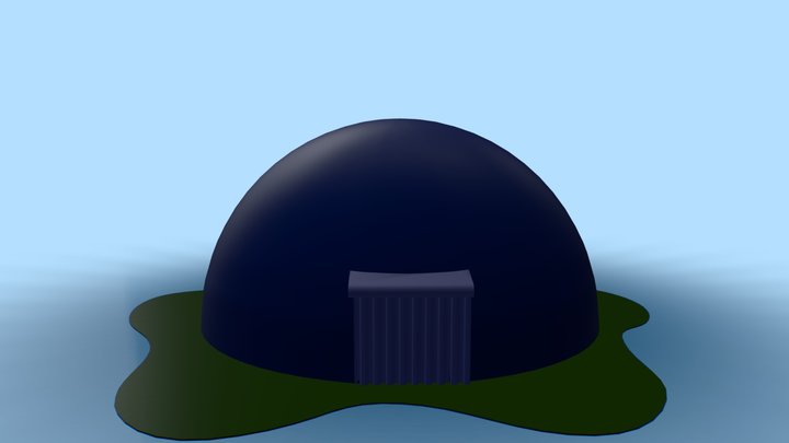 Digital Theater Dome | Earth to Luna 3D Model