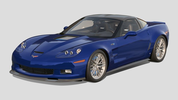 2012 Chevrolet Corvette C6 ZR1 – Modello 3D gratuito STL