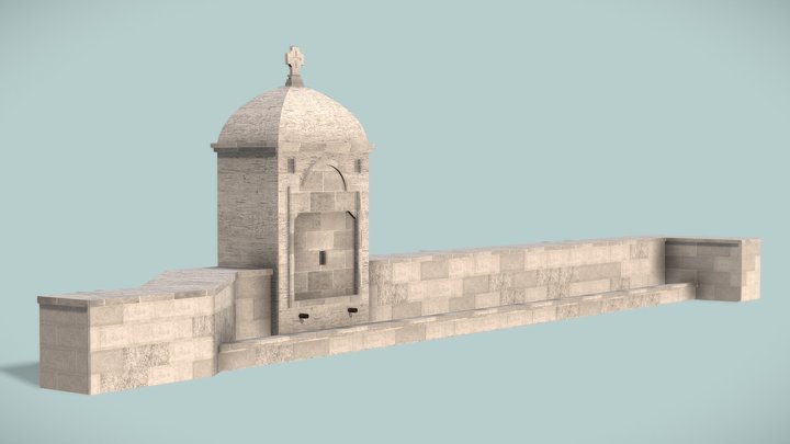 Ottoman well (cisme) 3D Model