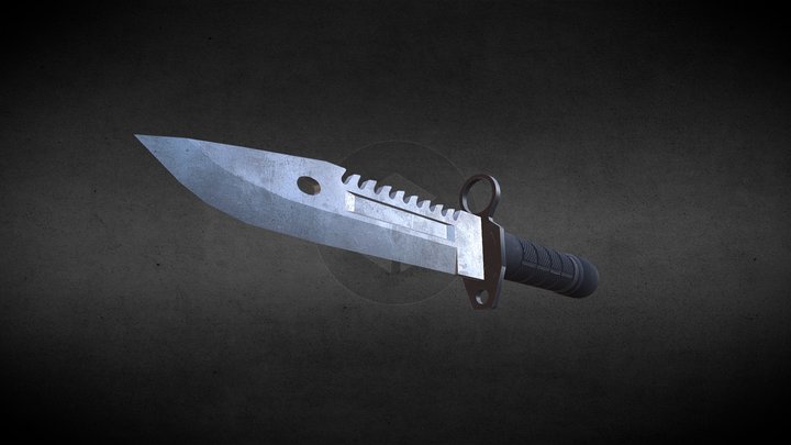 M9 bayonet 3D Model