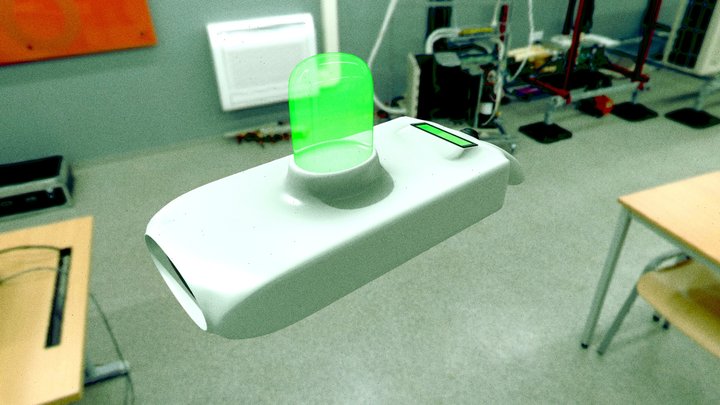 Portal Gun - Rick and Morty 3D Model