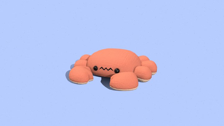 Plushie Crab 3D Model
