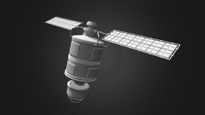 Satellite 3D Model
