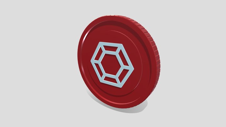 RED Token 3D Model