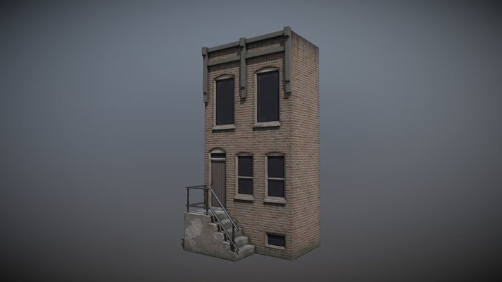 American house 3D Model