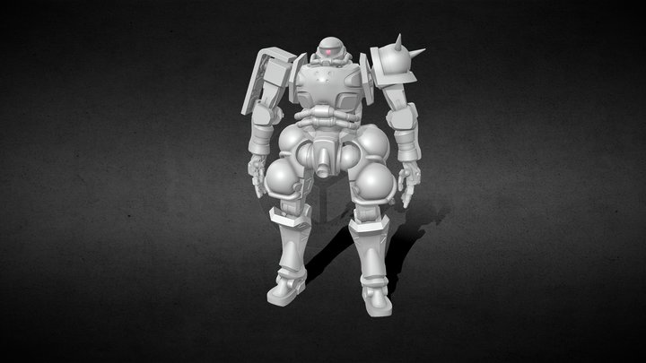 MS-06_ZAKU 3D Model