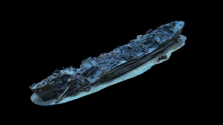 USS Carlisle (APA-69) 3D Model