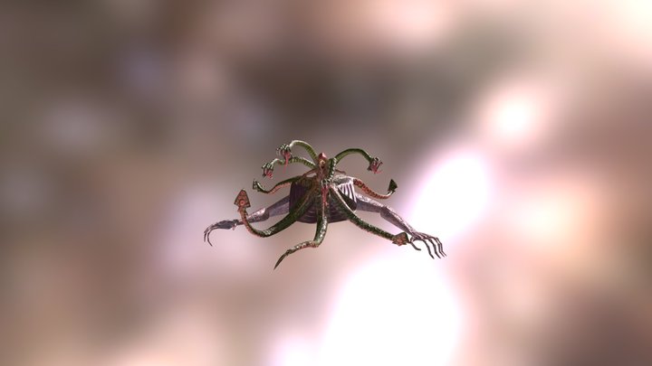 Scylla Textured 3D Model