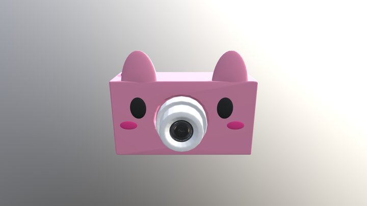 Piggy Camera 3D Model
