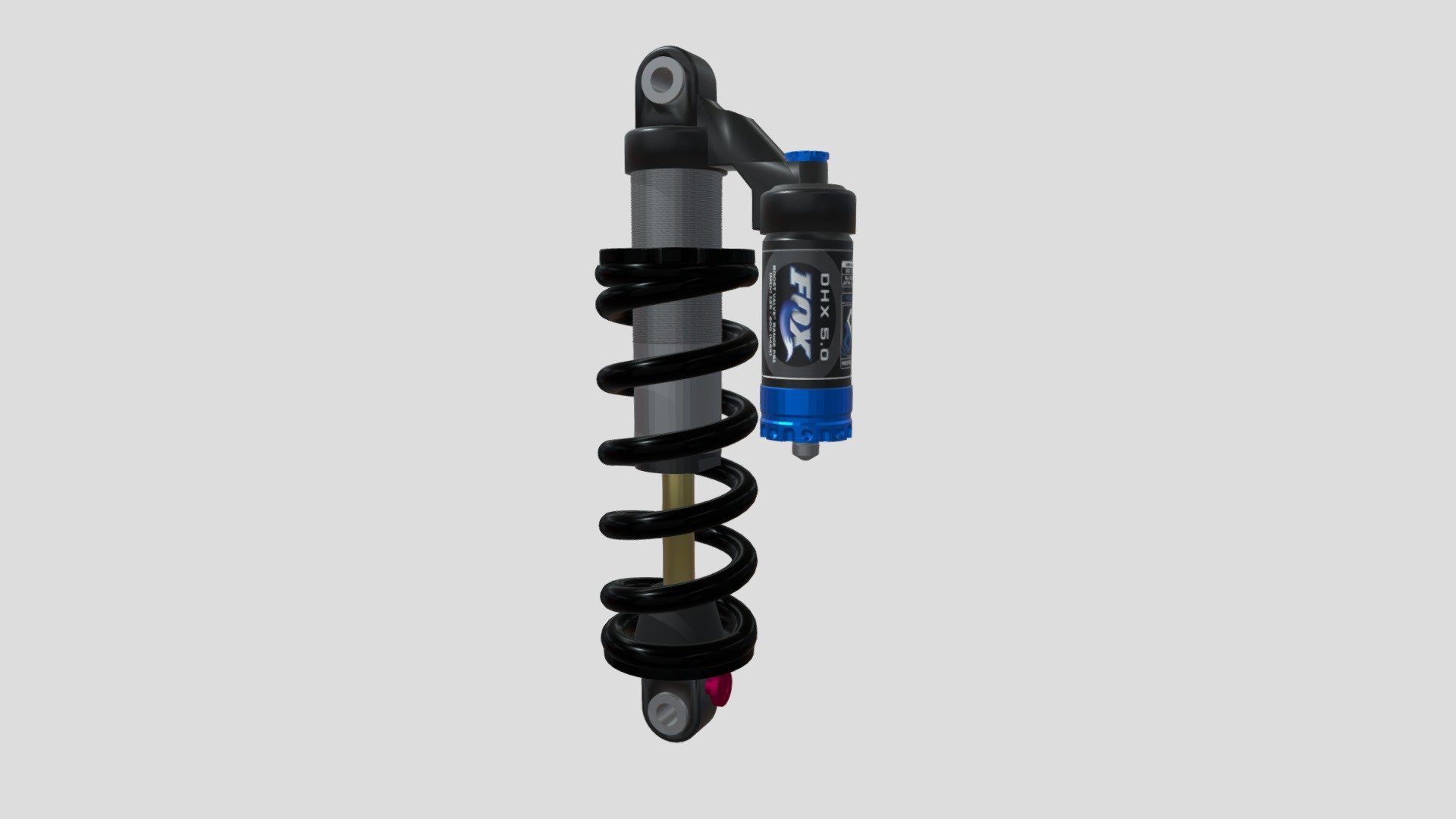 Fox DHX 5.0 Coil Shock - 3D model by Chester Jackson (@chesterjackson ...