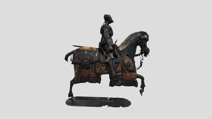 Emperor Maximilian I of Habsburg 3D Model