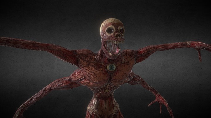 Monster From The Experiment 3D Model