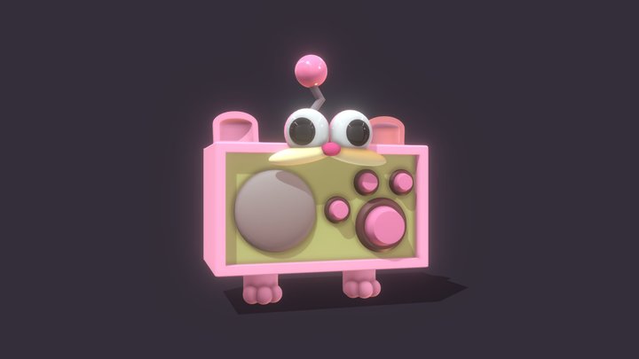 Radio_V11 3D Model