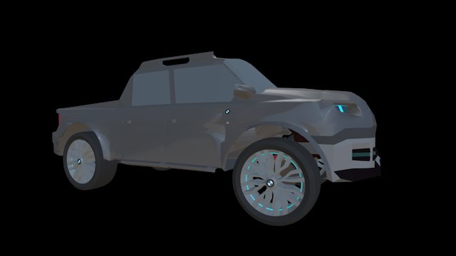 Bmw X-Truck 1 3D Model