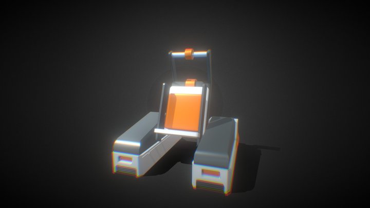 Simple Dock Station Tinkercad 3D Model