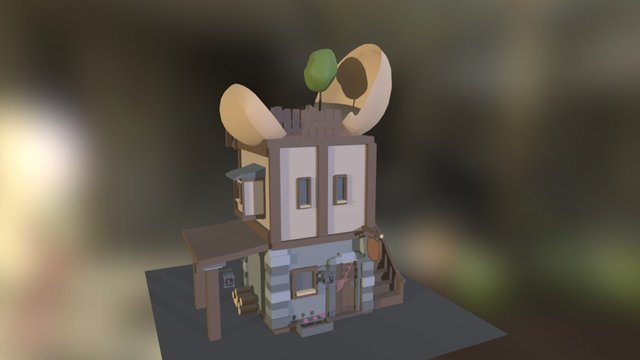 Homly Home 3D Model